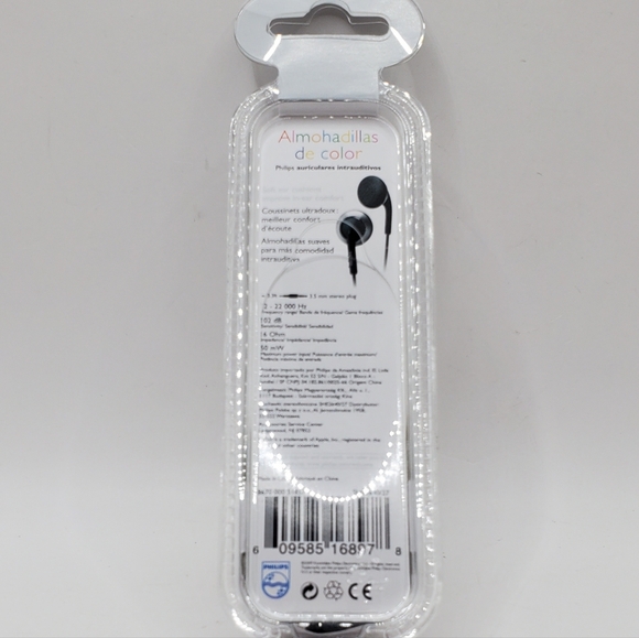 NEW Philips In Ear Headphones Color Tunes-- Model SHE2640/27 - Picture 4 of 8